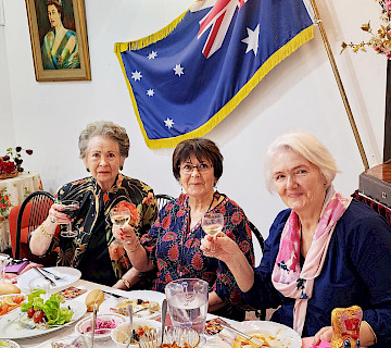Easter lunch at Sydney Russian Club
