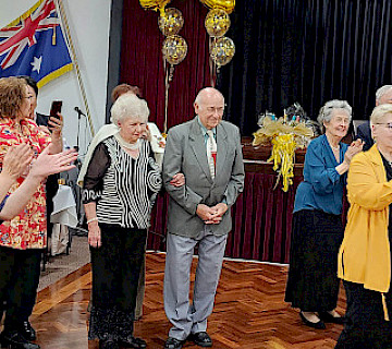 At the celebration of the 99th anniversary of the Russian Club