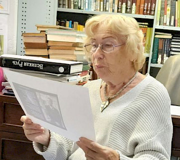 Литературные чтения в библиотеке Русского клуба, посвященные 135- летию со дня рождения Бориса Пастернака