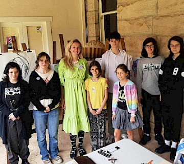 Интервью с Юлией Гарридо( Ващенко) перед открытием персональной выставки в Русском клубе в Стратфилде