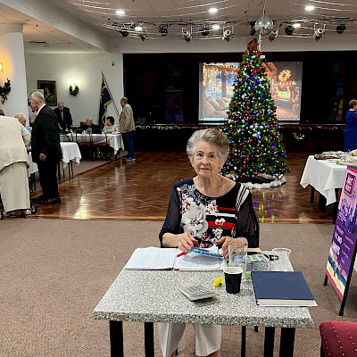 Празднование Нового года в Русском клубе