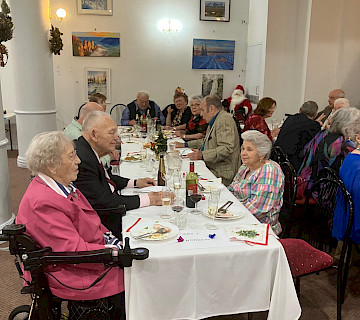 Празднование Нового года в Русском клубе