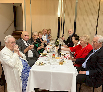 Празднование Нового года в Русском клубе