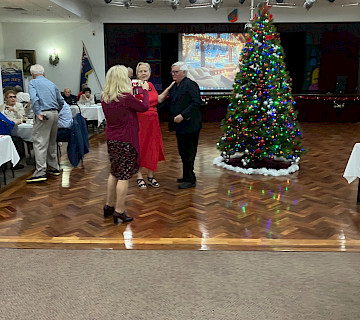 Празднование Нового года в Русском клубе