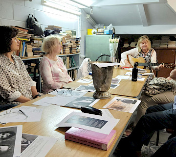 Чтение произведений Осипа Мандельштама в библиотеке Русского клуба