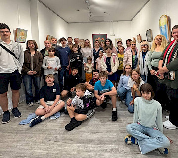 Открылась выставка икон Анны Прейзе "Живая традиция. Икона ХХI века"